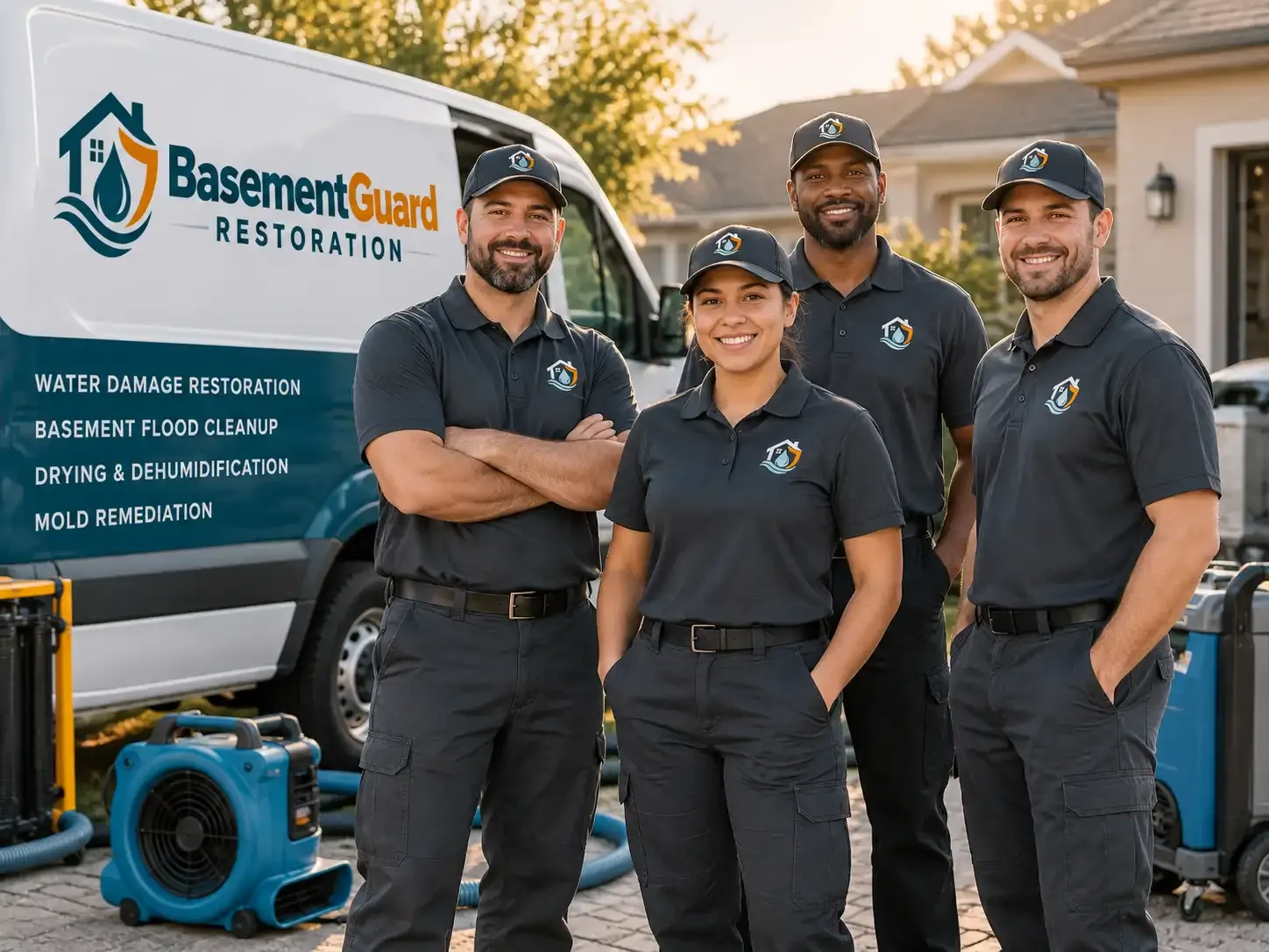 Basement Water Damage Restoration company in Zenia, CA